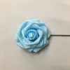 Venta al por mayor del fabricante Cabezas de Flores de Rosa Artificiales de 8 cm con Tallos, Soportes de Flores de Papel, Cabezas de Flores de Espuma, Accesorios de Flores para Cajas de Dulces de Boda