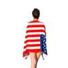 Envío Transfronterizo en Stock de Toallas de Playa con Bandera Americana, Toallas de Baño de Secado Rápido Personalizadas OEM ODM, un Artículo Imprescindible para la Playa