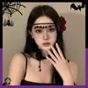 Diademas de Halloween transfronterizas para eventos divertidos, sesiones de fotos, accesorios de cosplay de disfraces, sombreros brillantes, gafas, diademas y pinzas para el cabello