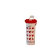 Nueva taza de agua elegante de alto valor como regalo para niñas, taza de café portátil para coche, taza con pajilla de gran capacidad
