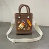 Bolsa Portátil de Eva para Praia com Furos DIY 2024 Nova Venda Quente de E-commerce Transfronteiriço Bolsa Quadrada Pequena Impermeável para Armazenamento