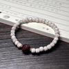 Pulseira de Joias com Contas Culturais Bodhi Estrela Branca Lua Bodhi Jade Branco Bodhi Ágata Lótus Água-marinha