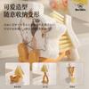 Cepillo Triangular para Limpiar Grietas Japonés Estante Plegable para Desagüe de Cocina Cesta de Malla Estufa Baño Limpieza de Desagüe