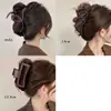 Pinza Grande para Mujer 2025 Nuevo Estilo de Alta Gama Parte Posterior de la Cabeza Pinza de Tiburón para el Cabello Accesorio para el Cabello Pinza
