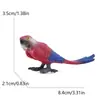 Modelos de pássaros e animais selvagens simulados transfronteiriços: pisco, arara, águia-de-cabeça-branca, avestruz, cardeal, flamingo