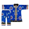 Novo estilo de conjunto de cinco peças de roupas de papel com adição de algodão, usado como itens sacrificiais para o Festival das Roupas Frias, para queimar dinheiro de papel em túmulos, conjunto completo de roupas, chapéu e sapatos estilo Tang para homens e mulheres