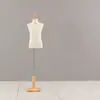 Maniquí Infantil de Medio Cuerpo para Niños Pequeños Exhibidor de Ropa para Muñecas Infantiles Estante Principal para Escaparate de Tienda de Ropa Infantil