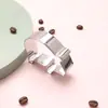 Juego de Moldes para Galletas Personalizados Dibujos Animados de Animales Granja de Alpacas Acero Inoxidable Molde para Galletas Herramienta para Hornear Molde de Corte