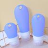 Nuevas Botellas Portátiles de Silicona Reutilizables para Viaje, Cosméticos, Gel de Ducha, Desinfectante de Manos Botellas Reutilizables, Botellas de Bomba para Loción