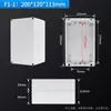Caixa de Junção Preta Caixa de Terminais de Plástico Original Caixa de Terminais para Alto-falante Outdoor Caixa de Terminais para Interruptor Caixa de Distribuição para Monitoramento