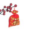 Gato de la suerte al por mayor Cubo de abrazo de Año Nuevo Cubo de la suerte de flores de Año Nuevo Bolsa de materiales DIY Colgante de cubo de la suerte Gato de la suerte de espuma