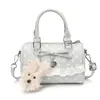 Bolso de Hombro Lindo Estilo Coreano Estilo Universitario 2026 Primavera Nuevo Mochila Pequeña para Viajes Cotidianos Portátil Nicho Bolso de Mano de Lunares