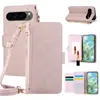 Funda para Google Pixel 11Proxl con Soporte para Tarjetas y Espejo, Estuche Protector de Cuero para Google 10A
