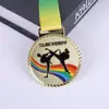 Medalha de Taekwondo Personalizada Medalha Galvanizada Medalha Medalha de Ouro Medalha de Prata Competição Feriado Criativo Metal Medalha de Maratona