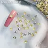 Accesorios para decoración de uñas k9 pentagrama con zircón de punta hacia atrás, populares estrellas pequeñas de 5 mm de colores brillantes y estrellas de mar, decoraciones de uñas DIY