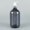 Botella de Plástico para Champú y Gel de Ducha Gris Boston 100-500ml Botella para Loción