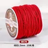 Corda de algodão torcida à mão estilo Xizang 20m para artesanato DIY, pulseiras, terços budistas com contas e contas de corda de algodão para atacado