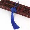 Calendário de Nó Chinês Feito à Mão Nº 5, Peças 6, Nó Chinês, Pingente de Borla para Presente Estilo Chinês Atacado para Casamentos