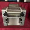 Shengyang 280 prensa elétrica de macarrão de aço inoxidável para desktop máquina amassadeira de massa para massa de macarrão comercial, massa de wrapper de bolinho alta potência
