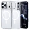 Adecuado para Funda de Teléfono Móvil Transparente Apple 18Promax 17Pro Acrílico Goteo de Aceite Dos Tonos Ip16Pm Funda Protectora