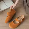 Zapatos Birkenstock, Zapatos Mary Jane Birkenstock de otoño e invierno, Zapatos de suela gruesa de 4 cm, modelo nuevo para combinar con faldas, Mocasines de aumento de altura 2026 CM