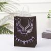 Bolsa de Regalo para Fiesta de Cumpleaños, Bolsa de Regalo Impresa Weiman, Bolsa Tote de Papel Kraft, Bolsa de Papel de Embalaje de Dibujos Animados, Ecológica