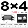 Ranura Ensanchada Tipo Elevado Silicona Doble Cara Bobina Protectora de Cable Salida de Cable Anillo de Goma Silicona Anillo Protector de Cable Resistente a Altas y Bajas Temperaturas Anillo de Sellado