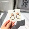 Pendientes de Plata Francesa s925 Estilo Japonés y Coreano Celebridad de Internet Pendientes Elegantes Mismo Estilo Pendientes de Moda para Mujer Pendientes Versátiles Pendientes Vintage