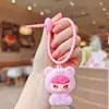 Figuritas de llavero de goma blanda de anime de dibujos animados, colgantes para mochila, accesorios para bolsos, pequeños adornos, al por mayor en stock para tiendas