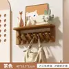 Perchero de pared para llaves de piano perchero de pared estante de pared para dormitorio no ocupa espacio perchero para entrada