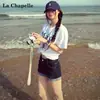 Shorts Jeans Azul Escuro para Mulheres, Tendência Verão 2025 Versátil Novo Cintura Alta Justo Barra Dobrada Hot Girl Shorts Evasê