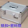 Caja de Recibos de Efectivo Portátil para el Hogar de Aleación de Aluminio con Cerradura de Combinación, Caja de Dinero, Caja de Sellos, Caja de Almacenamiento, Caja de Colección, Caja de Herramientas