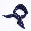 2022 Nuevo Estilo Coreano Bufanda de Cuello Estampada Moda Casual Bufanda Cuadrada Pequeña Fabricante Stock Mayorista Cinta