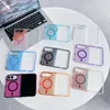 Aplicable a iPhone Duo Plegable Cambia de Color Dragón Estuche Magnético para Teléfono Apple Plegable Cobertura Completa Mate Anti-Caídas Estuche Protector