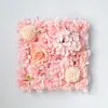 Fundo de Flores Artificiais para Casamento Parede de Rosas Fileira de Hortênsias Rosas Flores de Plástico Decoração de Casamento Flores de Casamento