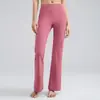 Pantalones de Yoga de Microcampana de Cintura Alta Moldeadores para Mujer Pierna Recta de Campana Adelgazantes Levantamiento de Glúteos Pantalones de Running, Deportes y Fitness
