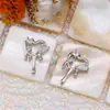 Suministro Directo Transfronterizo Celebridad de Internet Líquido de Lava Joyería para Uñas Amor Super Brillante Circonita Accesorios de Diamante para Uñas de Chica Hermosa Venta al por Mayor