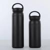 Copo Personalizado com Elementos Estilo Japonês Transfronteiriço Copo Térmico de Aço Inoxidável 304 Copo de Água para Escritório Simples Portátil Copo de Café para Exterior