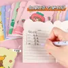 Cuaderno pequeño con forma de caricatura, bloc de notas de caricatura, diario portátil, premio de papelería para estudiantes de preescolar y primaria, regalo pequeño