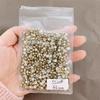 Pedras Strass Pontiagudas Brancas para Nail Art, Pedras Strass Pequenas Transparentes para Preencher Espaços, Pedras Strass Pontiagudas Redondas para Decoração de Unhas