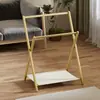 Cabide de Chão, Cabide Vertical Dobrável para Roupas de Cabeceira, Cabide Simples para Quarto de Casa