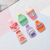 Novo Dudu garrafa de bebida creme cola diy telefone móvel shell acessórios de resina copo de água hairpin acessórios de cabelo armazenamento caixa material