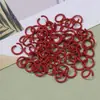 Anel Aberto Colorido Anel de Conexão Material Industrial Pulseira de Ferro Colar Anel de Conexão Ferragem Anel de Ferro Anel Pequeno Ponto Atacado