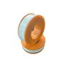 Cinta de Caucho Crudo Marca Huasheng 16 mm*12 m*0.1 mm 6.5 g Cinta de Caucho Crudo Cinta de Agua Tubería de Agua para Grifo Cabezal de Ducha