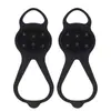 456710 crampones dentados en stock, directo del fabricante, cubrezapatos de silicona antideslizantes para exteriores para escalada en nieve y montañismo, herramienta antideslizante