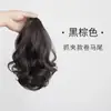 Fábrica por atacado peruca rabo de cavalo mulheres longo cabelo cacheado alça pera flor onda grande realista médio longo curto rabo de cavalo trança