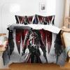 Juego de Ropa de Cama de Tres Piezas de Transformers Dibujos Animados de Superhéroes Estampado Digital 3D Juego de Tres Piezas Ropa de Cama Transfronteriza