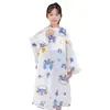 Impermeable infantil para uso escolar, impermeable largo de cuerpo completo para niños y niñas, a prueba de lluvia para estudiantes de primaria y secundaria, niños mayores y poncho de lluvia para bicicleta