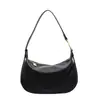 Bolsa de Grande Capacidade Bolsa Feminina 2025 Nova Moda Moda de Nicho Bolsa de Bolinho de Massa Sob o Braço Casual High-End Ombro Único Transversal