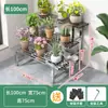 Estante de Flores para Balcón de Acero Inoxidable de Pie Multicapa para Suculentas Estante de Almacenamiento para Sala de Estar Escalonado Decorativo para Exteriores Estante para Macetas